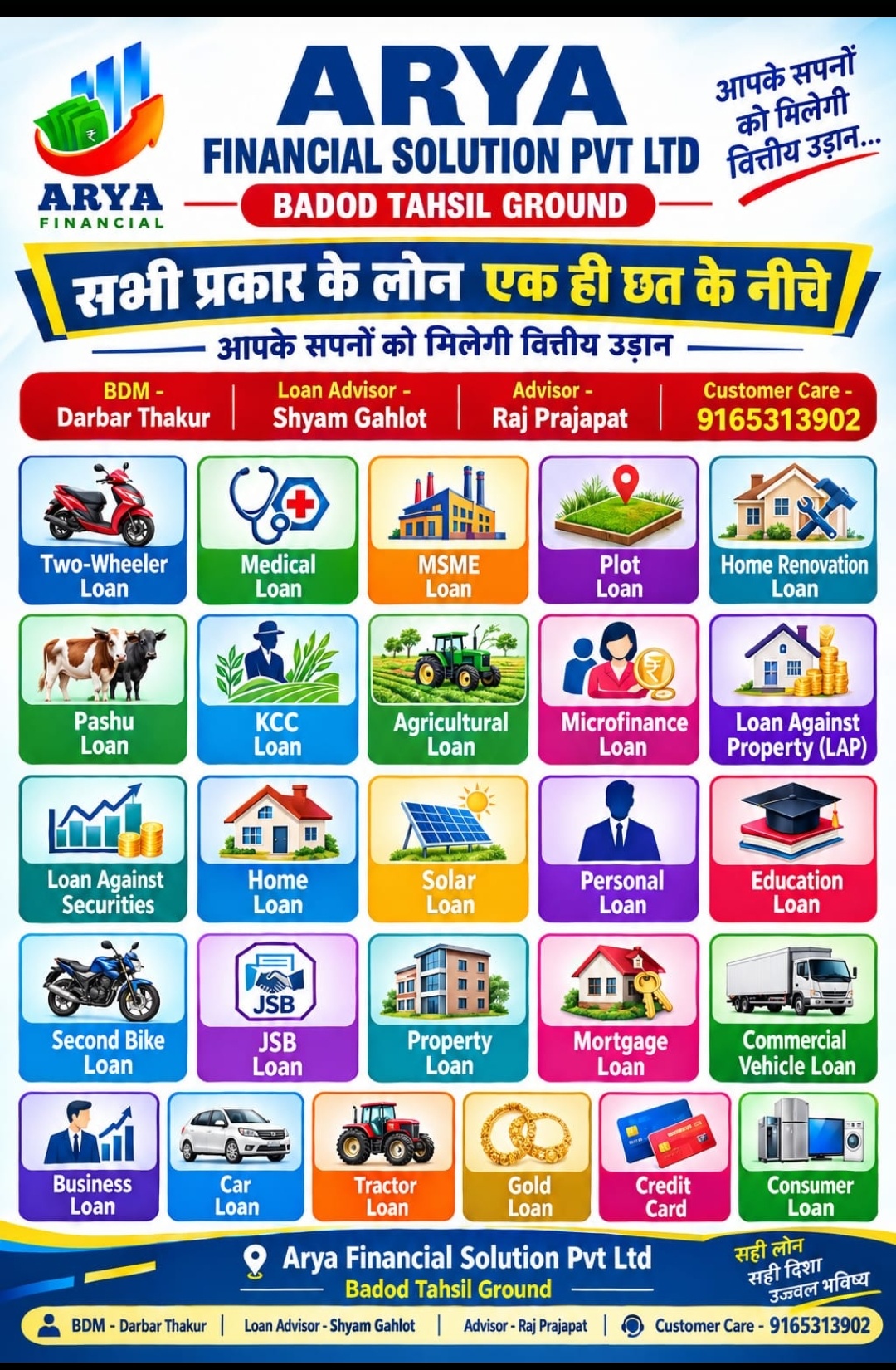 ARYA financial 